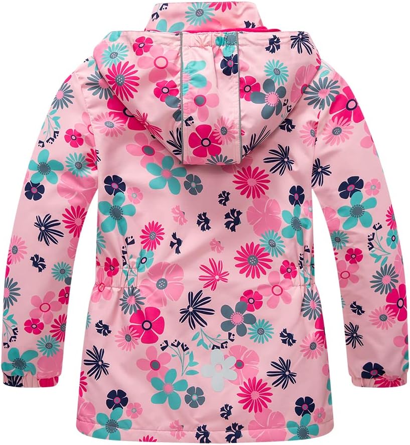 Resogaa Girls Rain Jacket