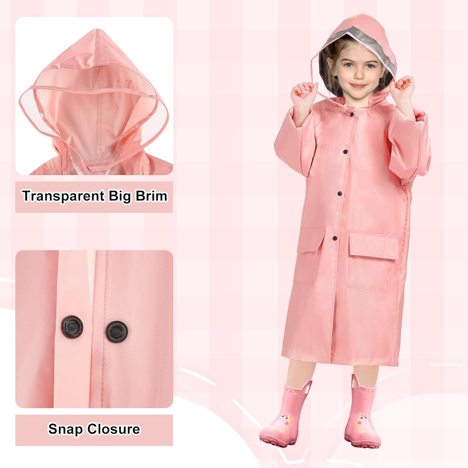 Lama Kids Lightweight Raincoat