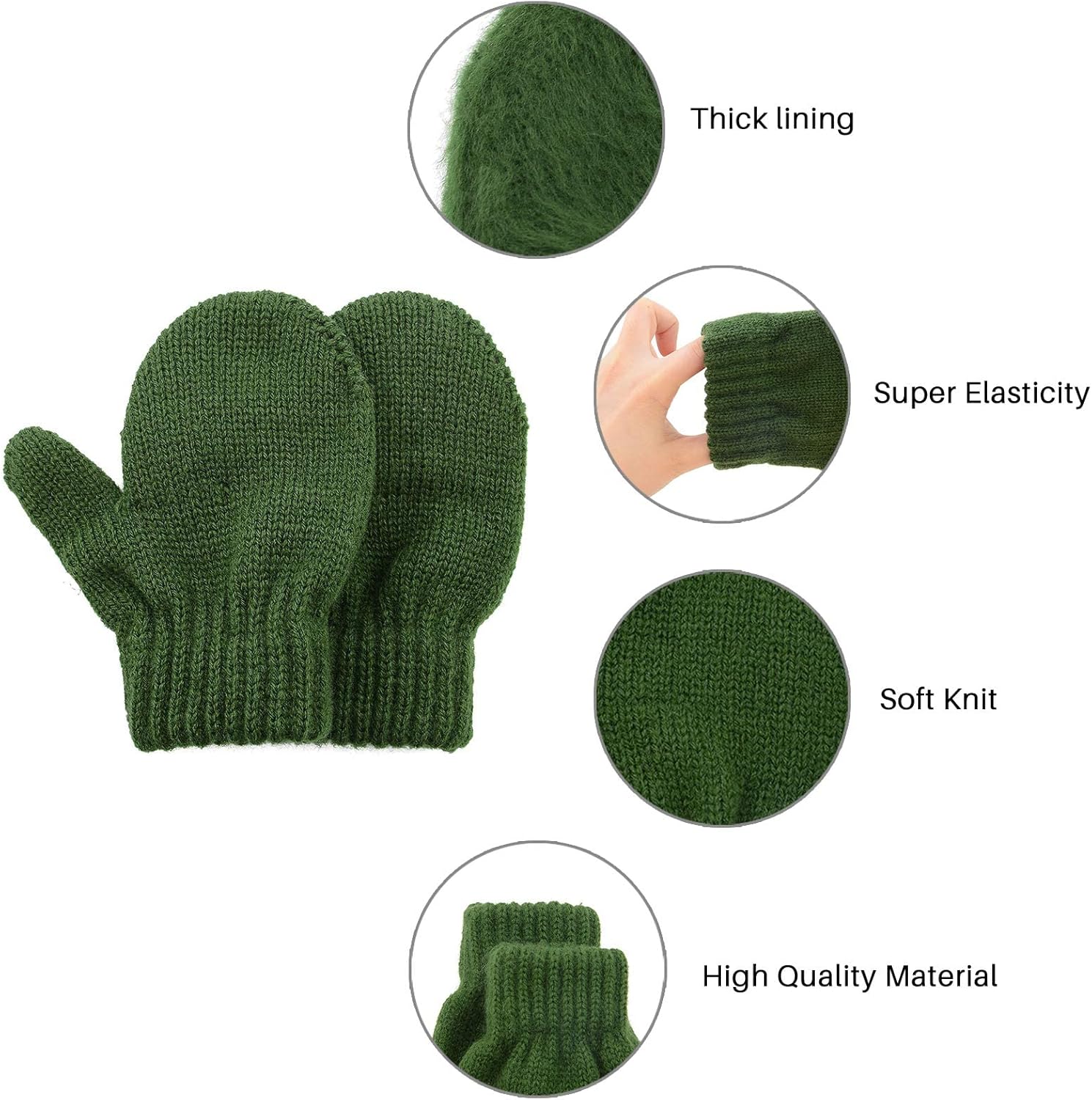 Warm Styley Toddler Gloves