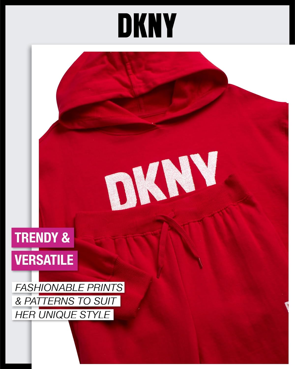 DKNY Girls Active Jogger Set