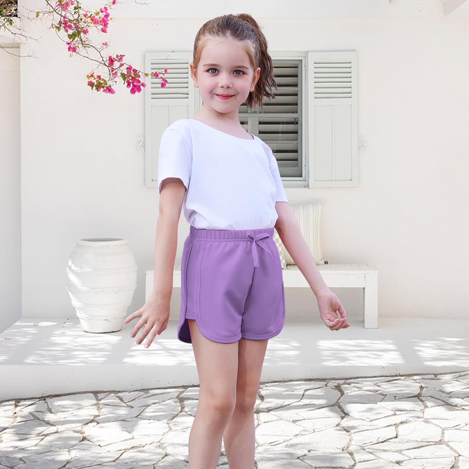 Comfy Summer Shorts for Toddler Girls