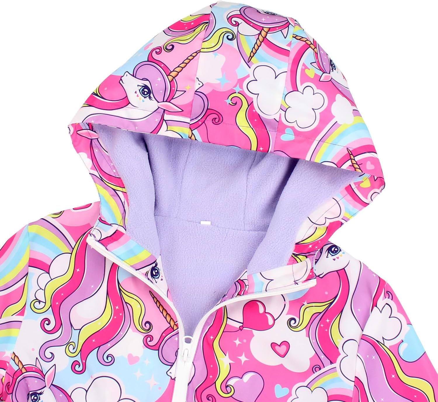 Kids Waterproof Rain Jacket - Lightweight Durable