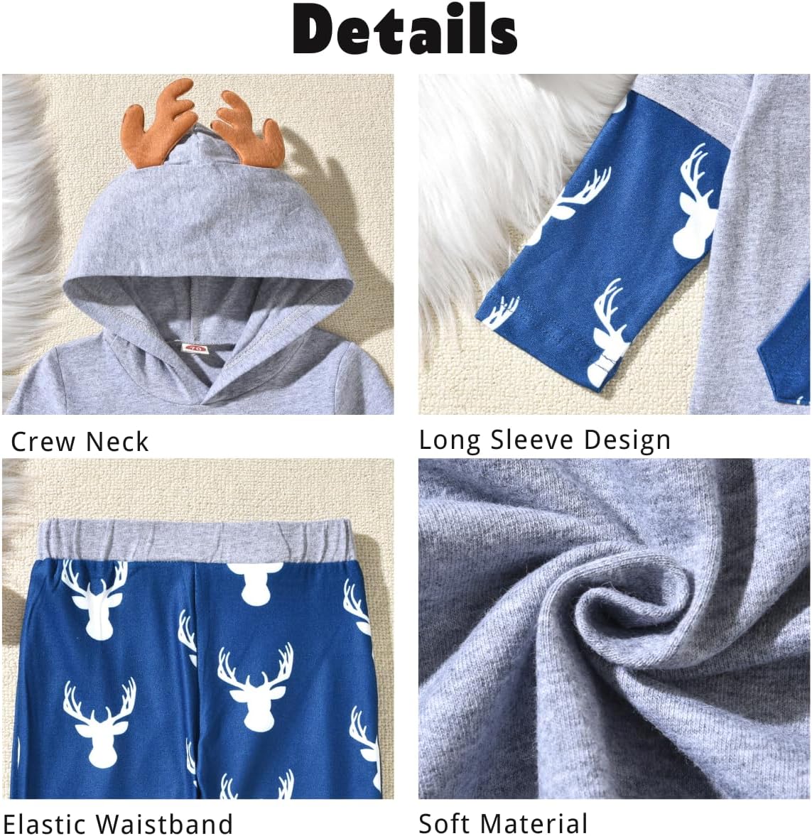 Aalizzwell Toddler Boys Fashionable Comfy Set