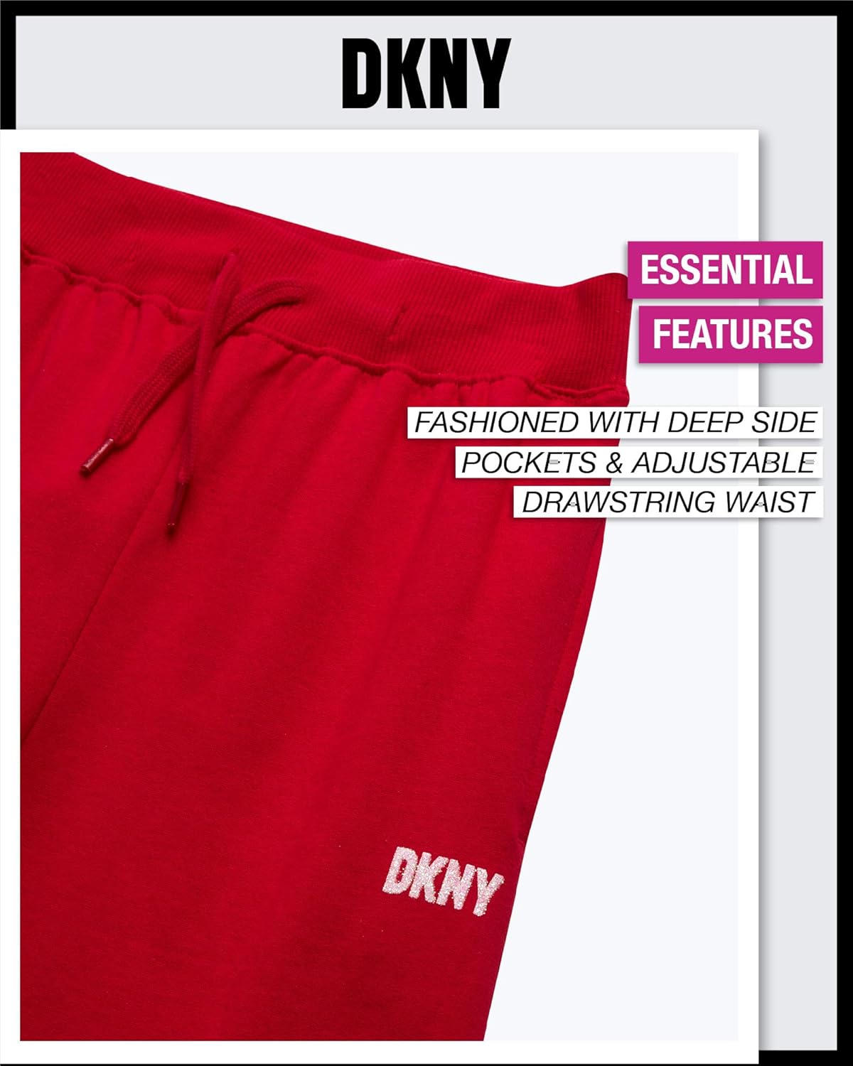 DKNY Girls Active Jogger Set
