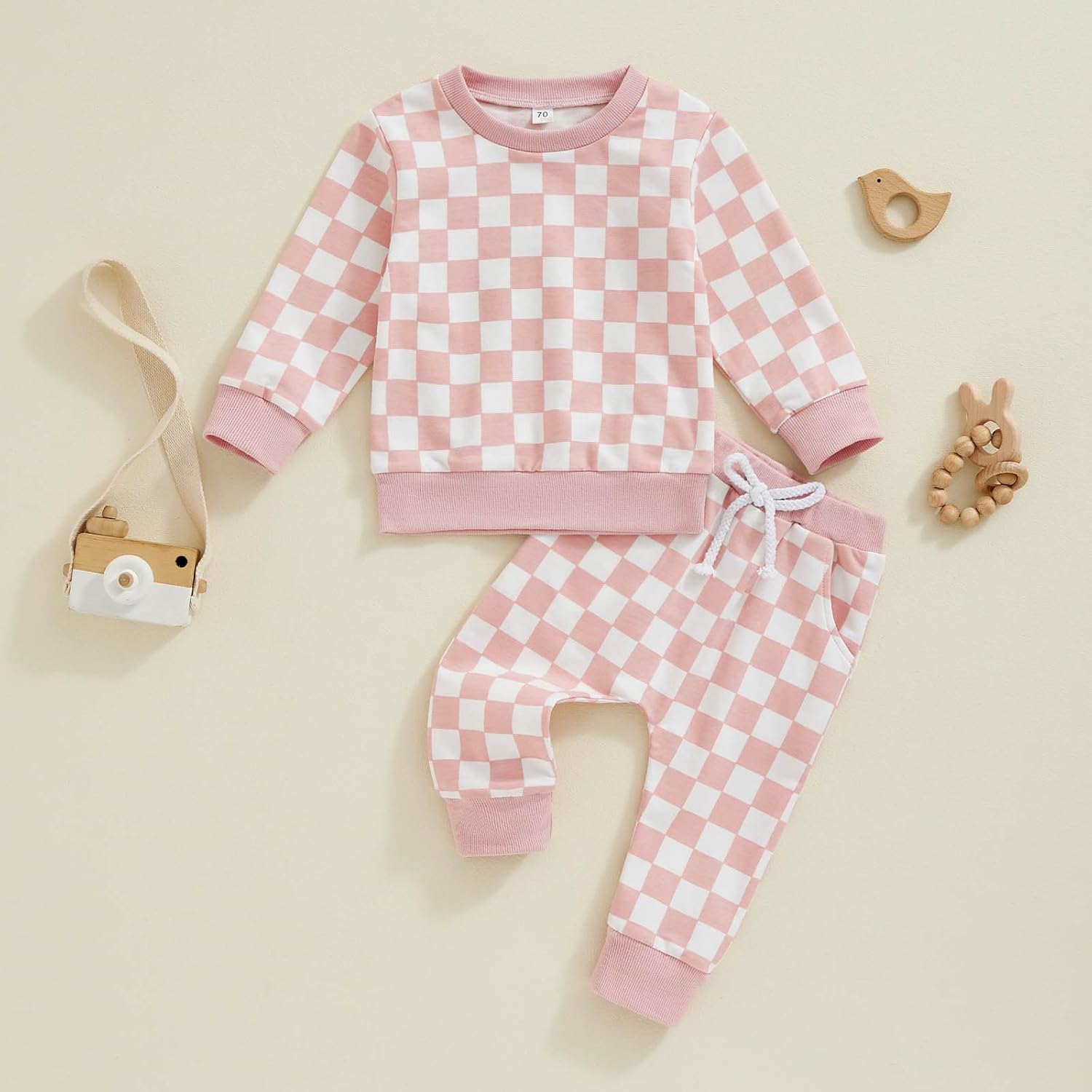 Adorable Toddler Girl Fall Outfit - Long Sleeve Top Pants Set