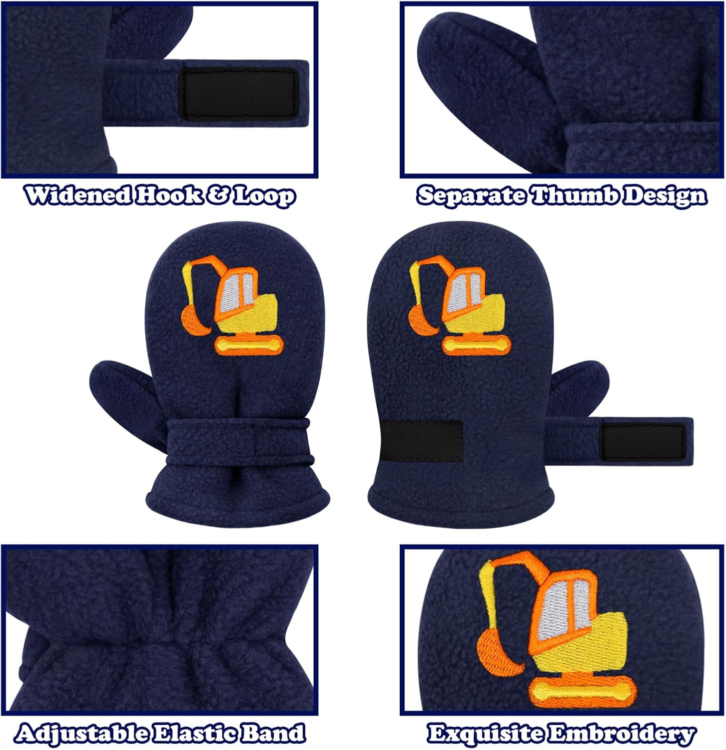 Winter mittens toddler gloves