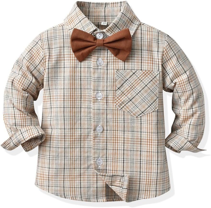 Kids T-Shirt Set - Fall Summer Stripe Overall