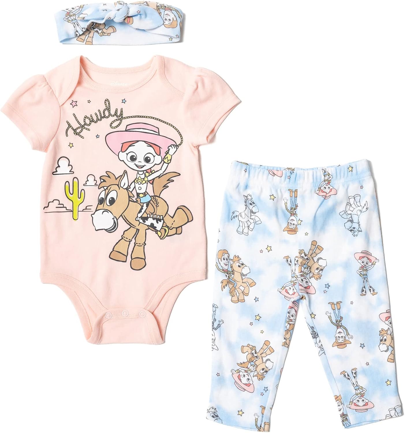 Disney Pixar Toy Story Baby Girls Pjs Outfit Set