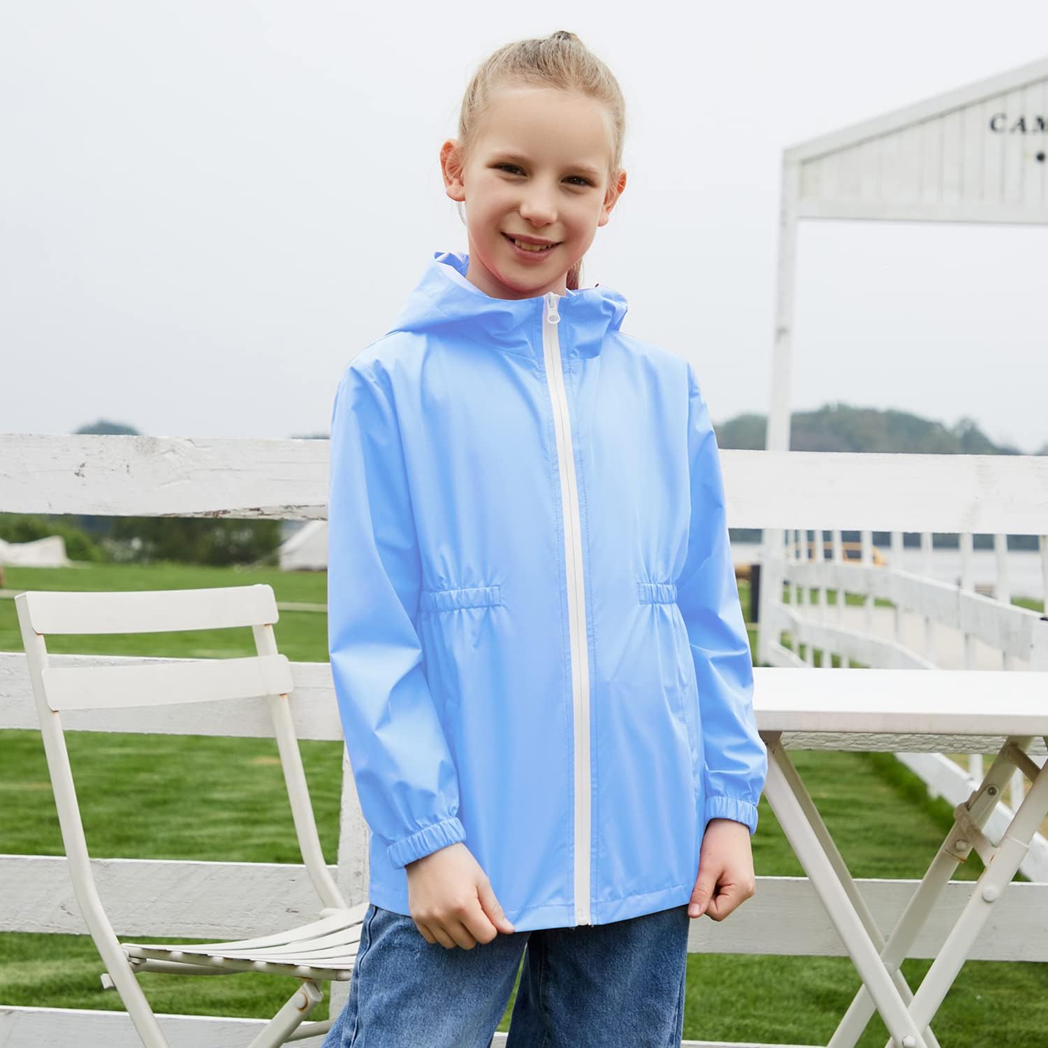 Modafans Kids Waterproof Rain Jacket Lightweight begun