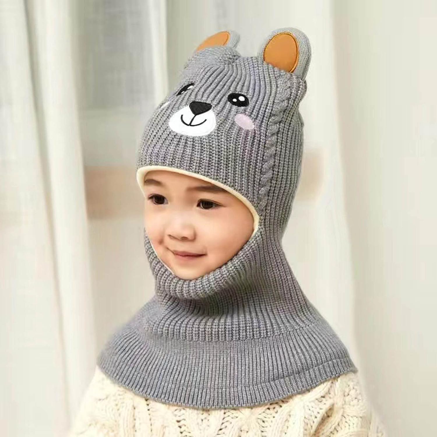 Wintry Baby Hat Scarf Set