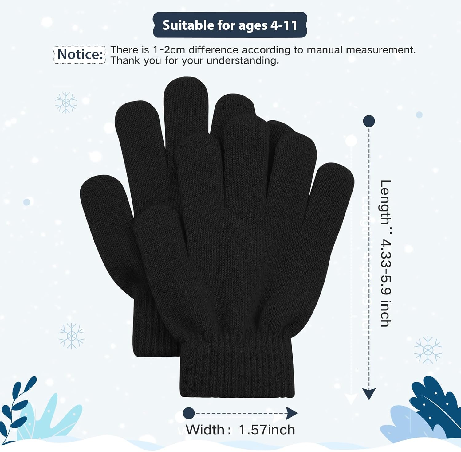 American Trends Toddler Magic Gloves Warm Huggies for Winter