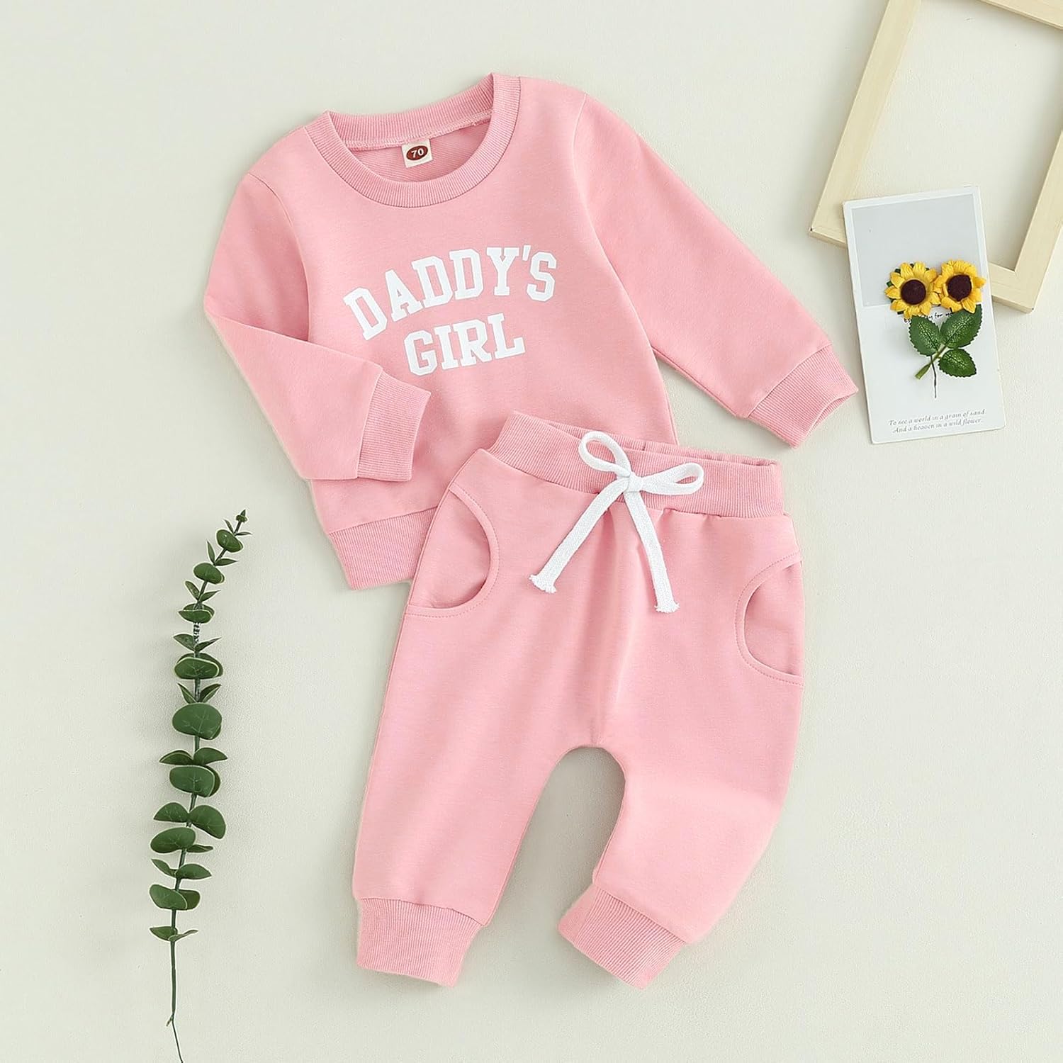 Toddler Girls Fall Winter Outfit Set