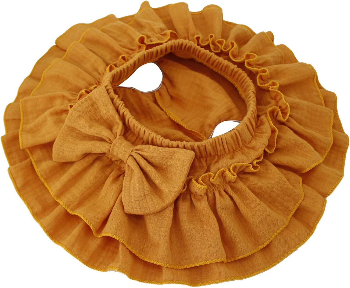 Newborn-Rose Knit Ruffle Skirt Shorts Set