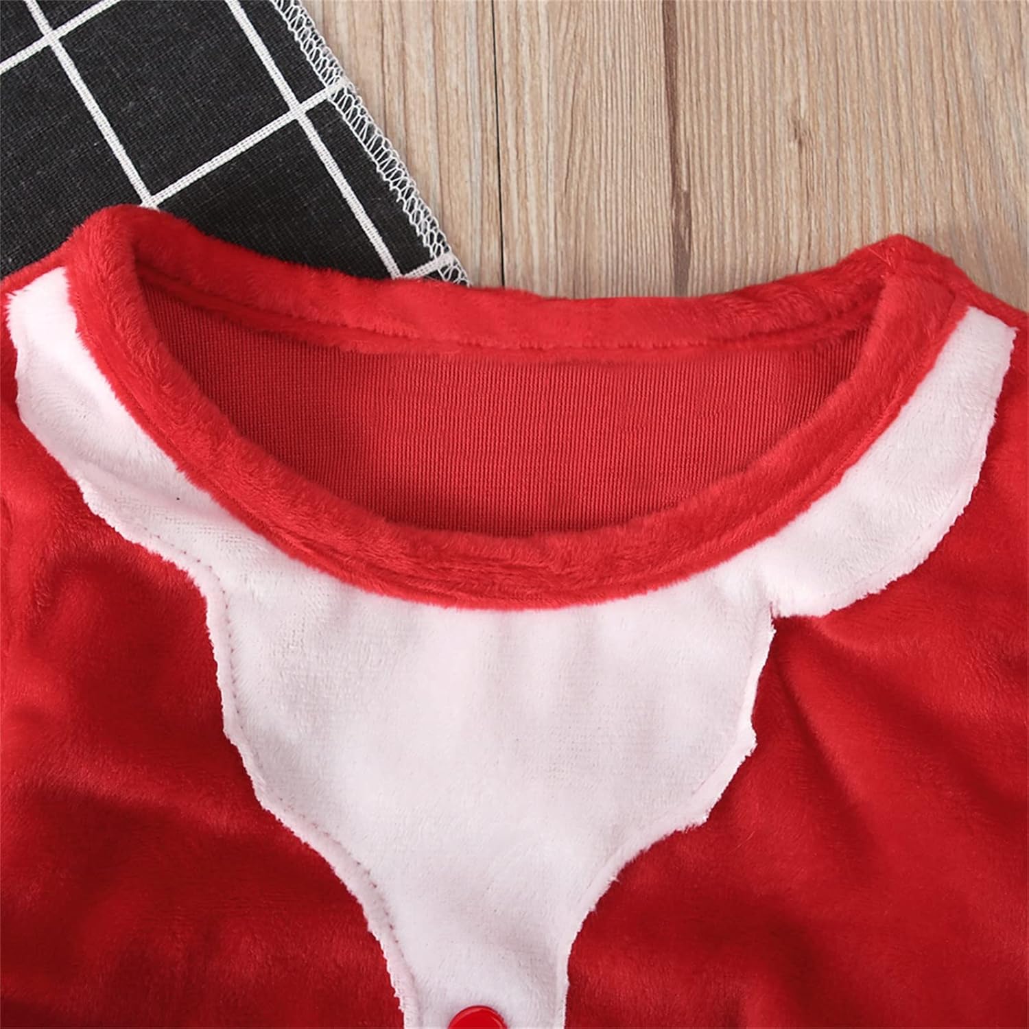 childrens Christmas Outfit Santa Claus Santa hat and Santa T-shirt Santa Pantsriage