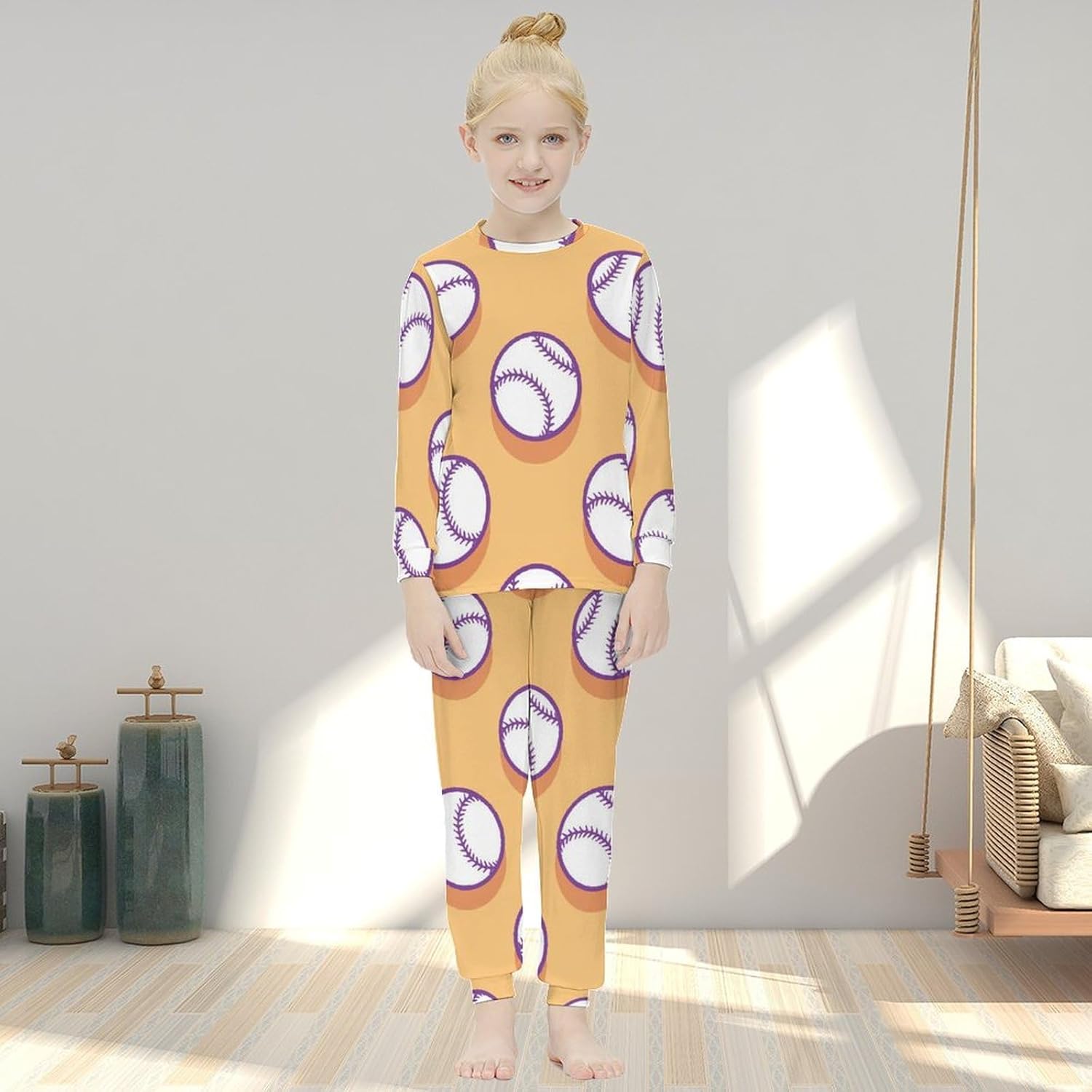 Adorable and Sp Vys Girls Base Layer Set