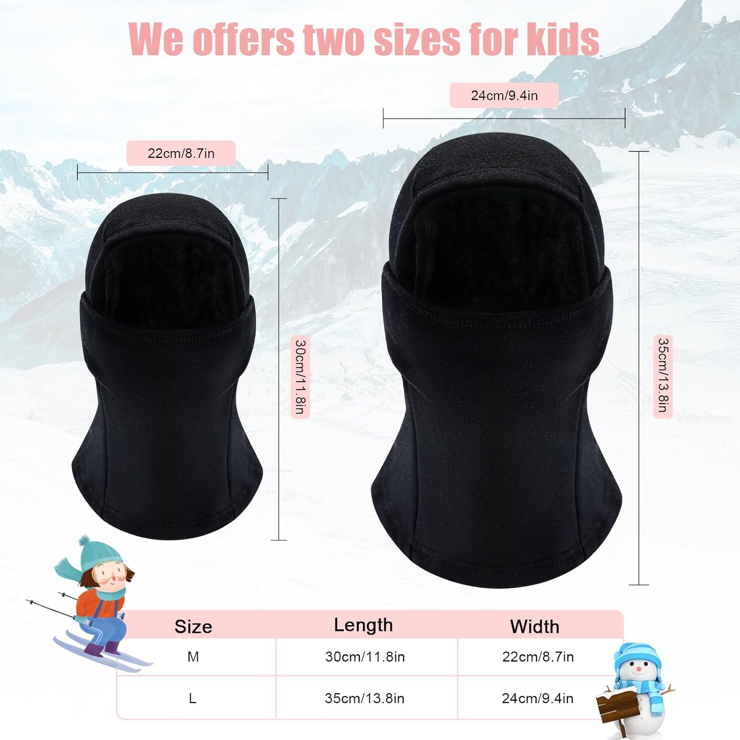 Soft and Warm Balaclava for Kids