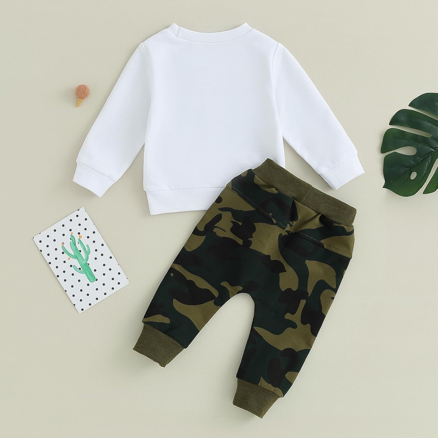 Infant Winter Contrasting Print Set