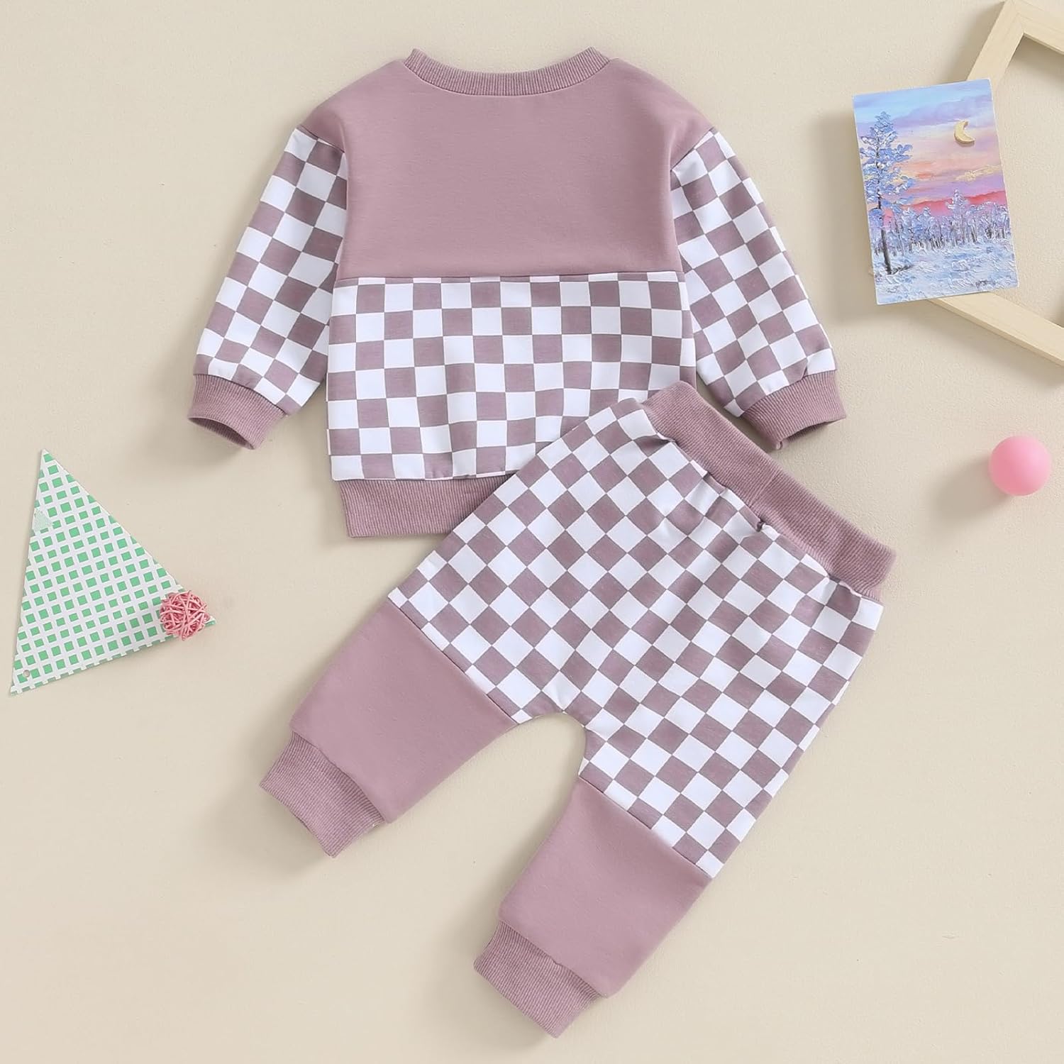 HNYENMCKO Toddler Boy Girl Clothes Set - Fall-Winter Outfits