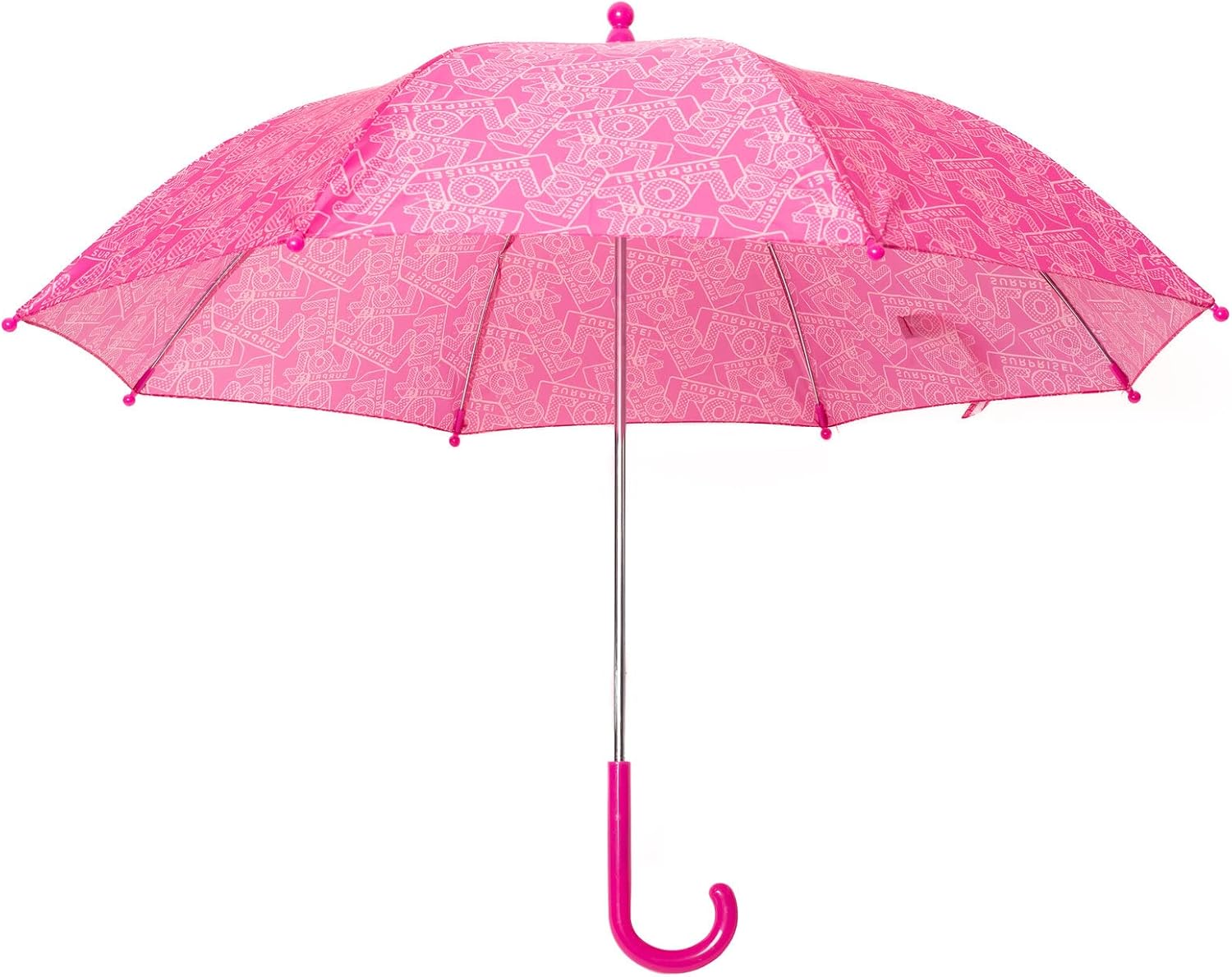 LOL Surprise Diva Neon QT MC Swag Girls Waterproof Rain Jacket and Umbrella
