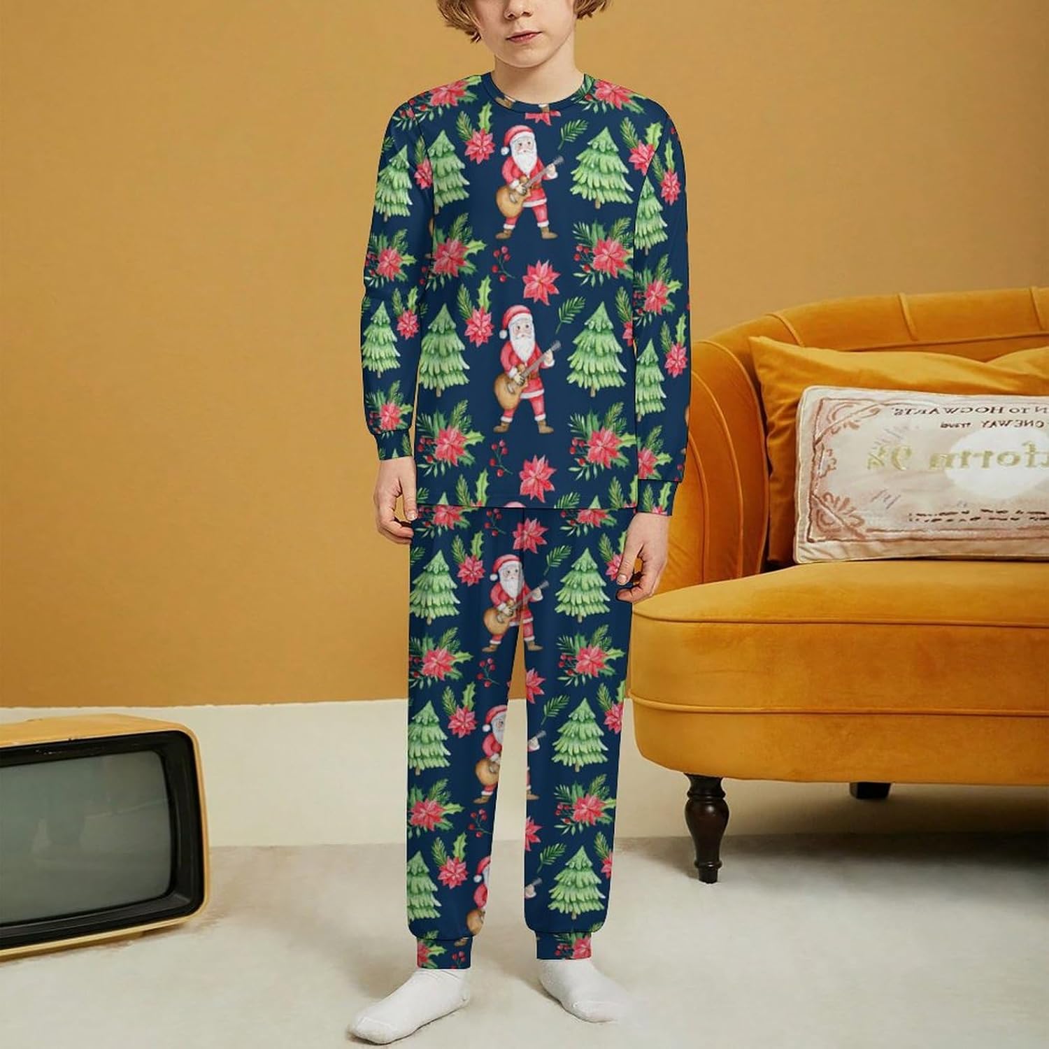 Fun Thermal Underwear for Santa Skating by MEIKKO