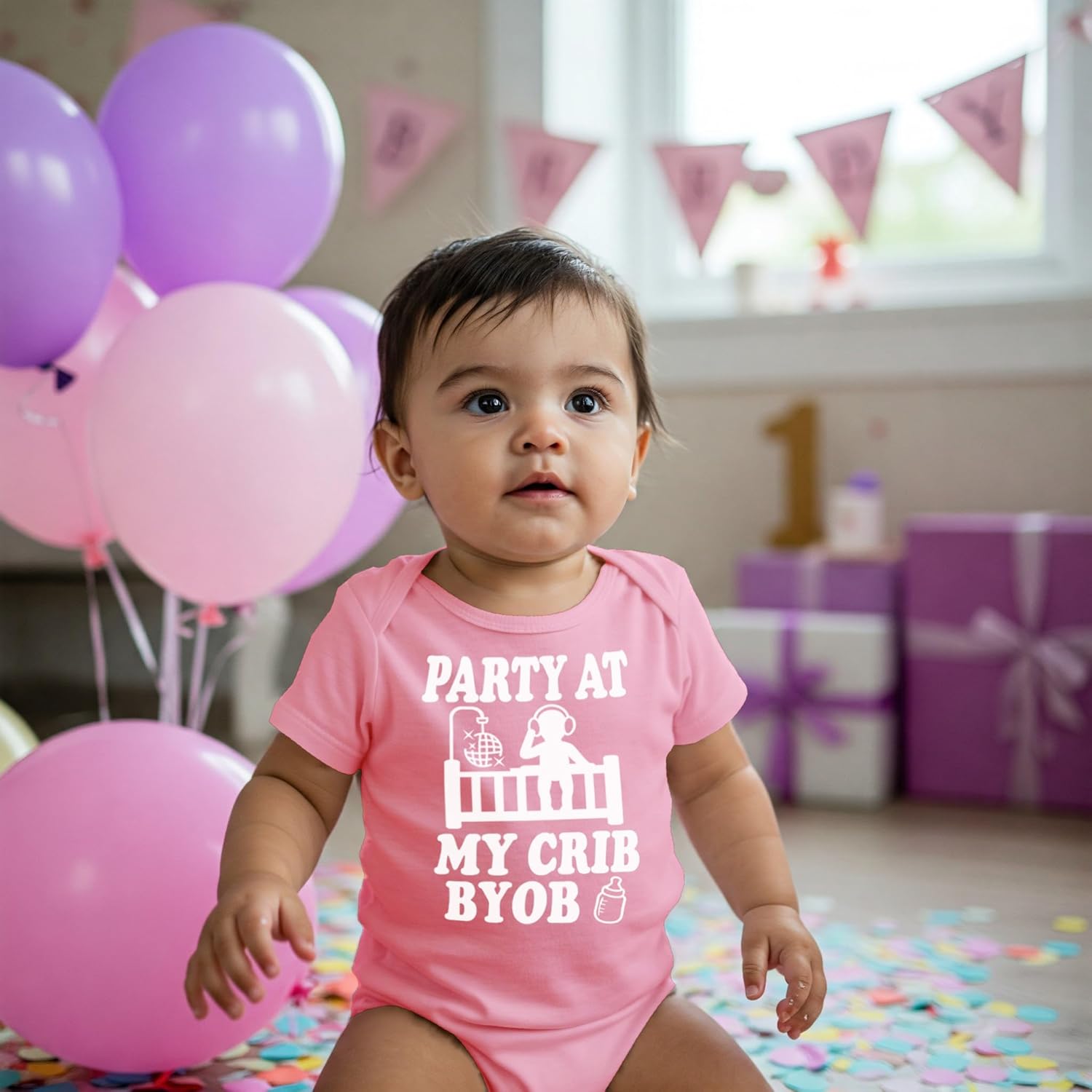 Reaxion Funny Cute Baby Party bodysuits