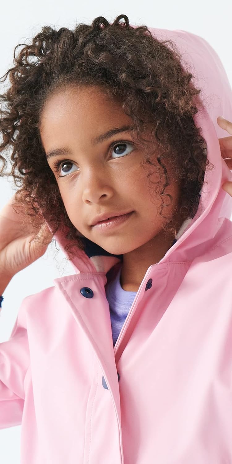 Hatley Kids Button-Up Rain Jacket