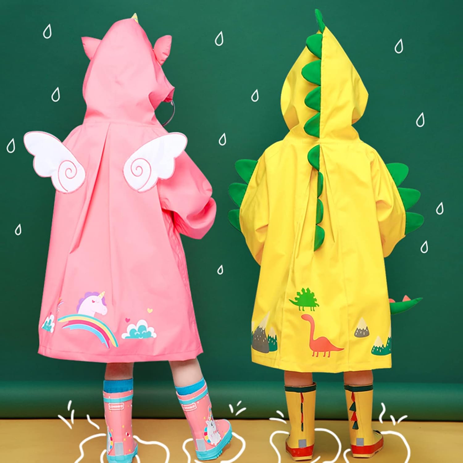 Rain jackets for kids waterproof rainwear