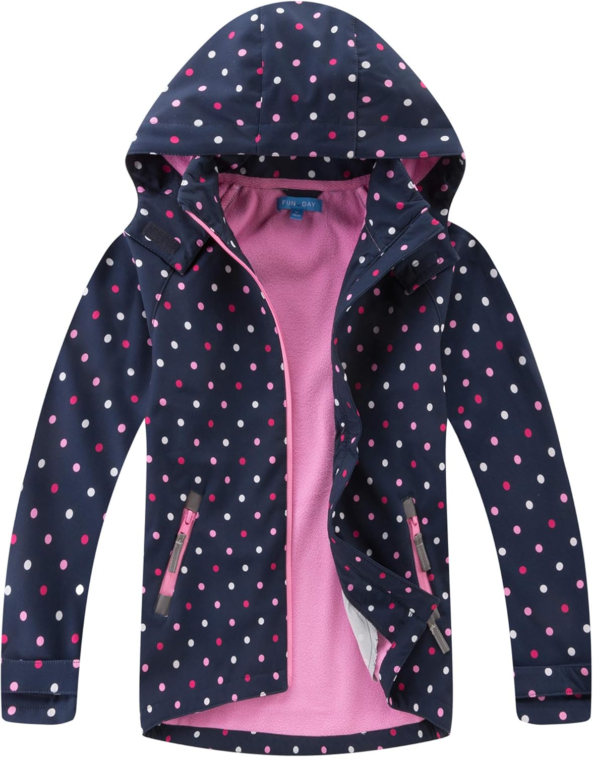 MGEOY Boys Girls Lightweight Waterproof Rain Coats for Kids - Windproof Water Repellent