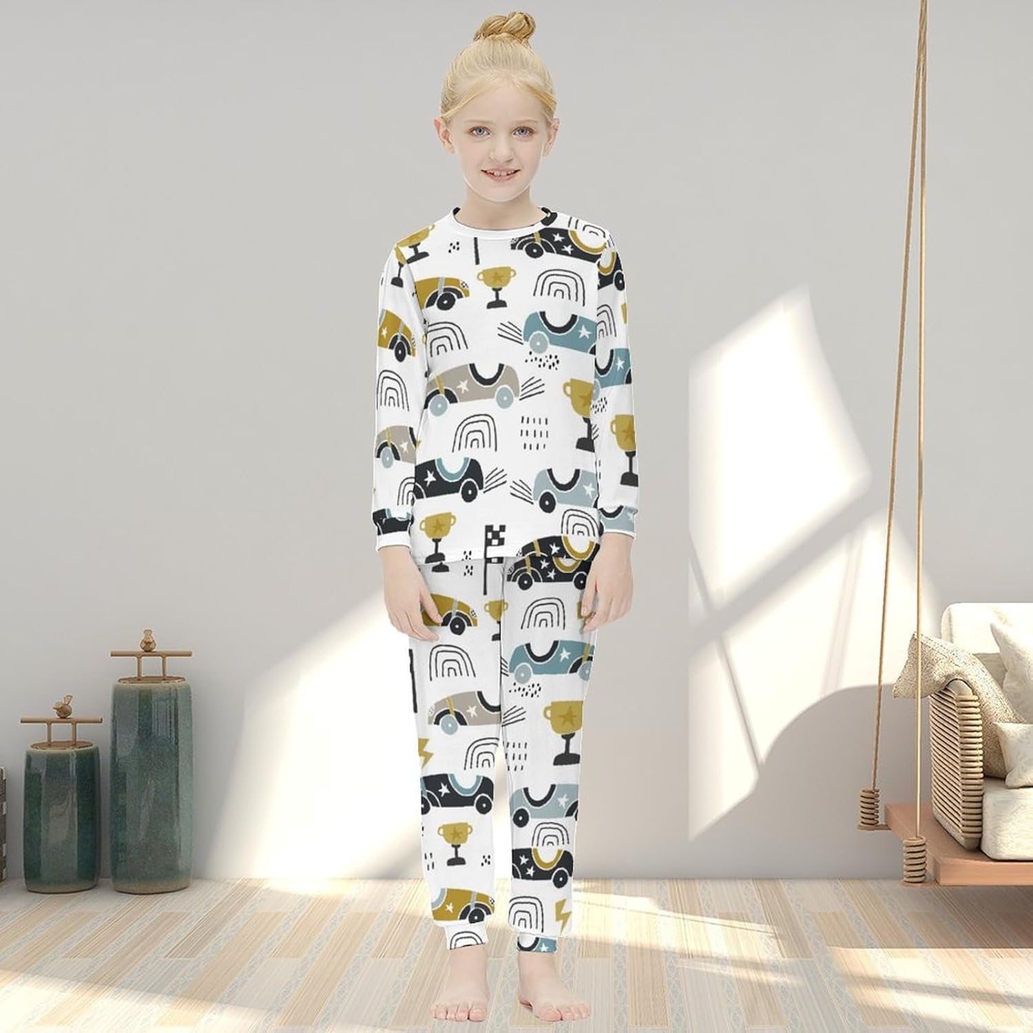 MEIKKO Girls Thermal Base Layer Set Soft Warm and Fashionable