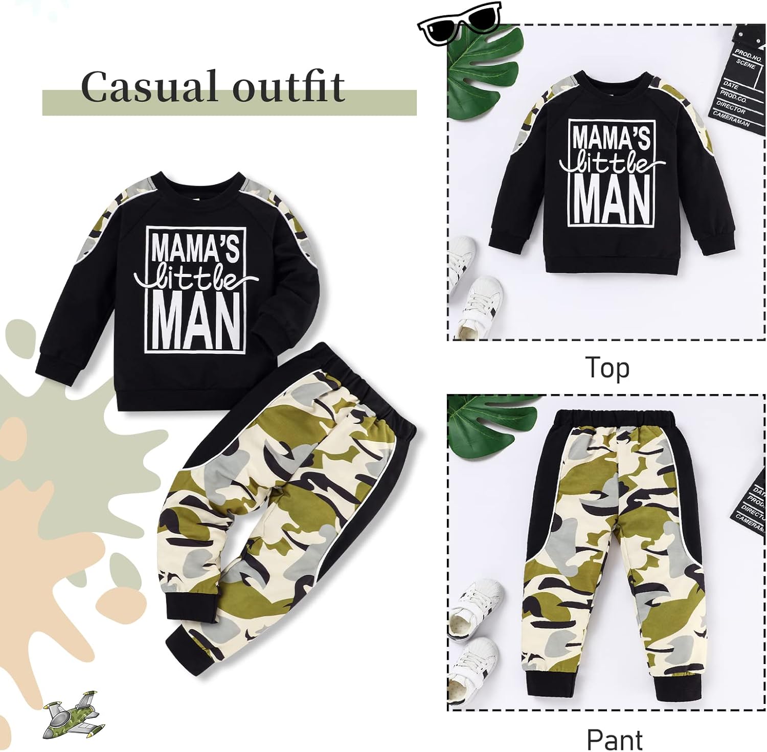 Comfy Stylish Toddler Boy Outreach Outfit