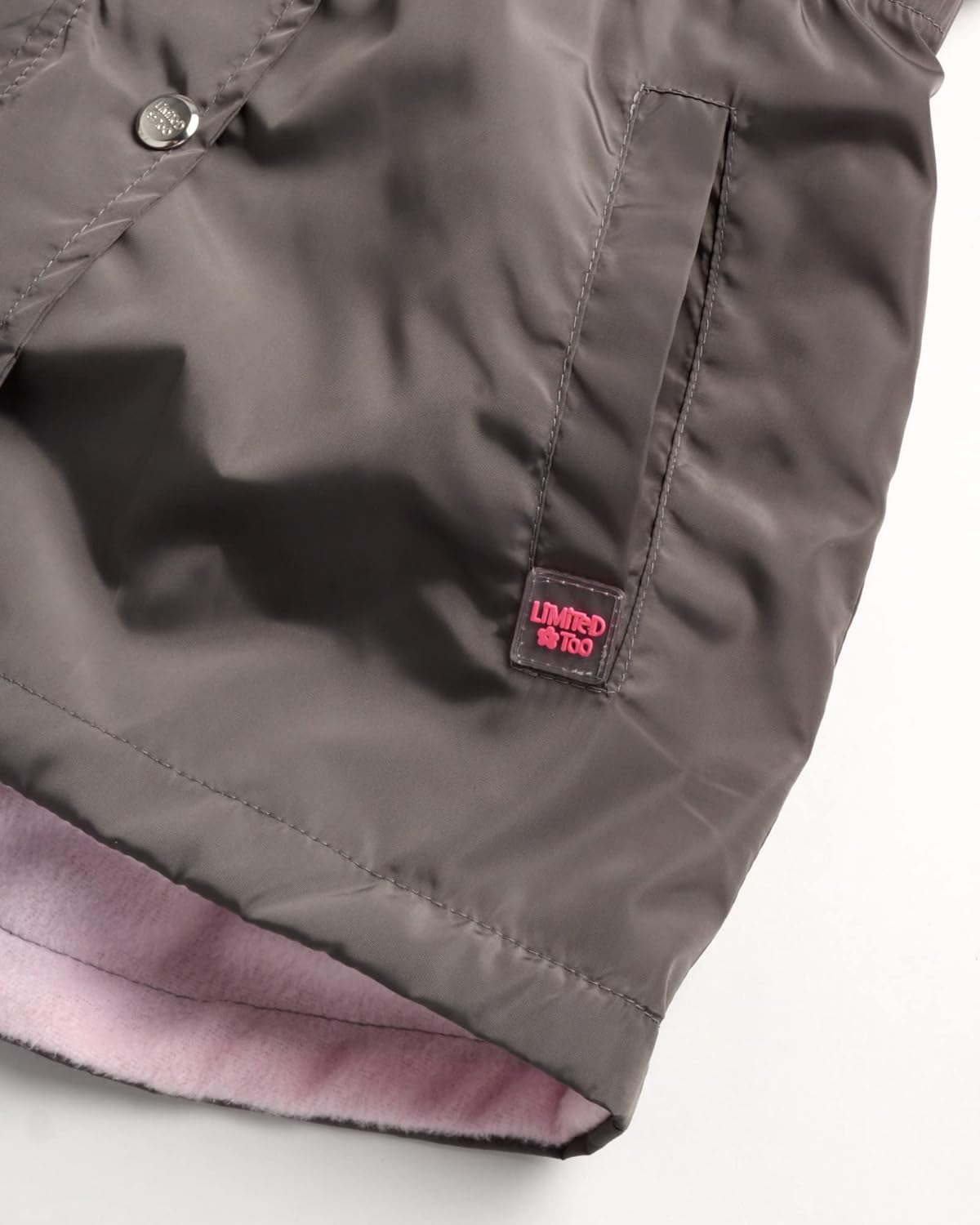 Limited Too Girls Layered Raincoat