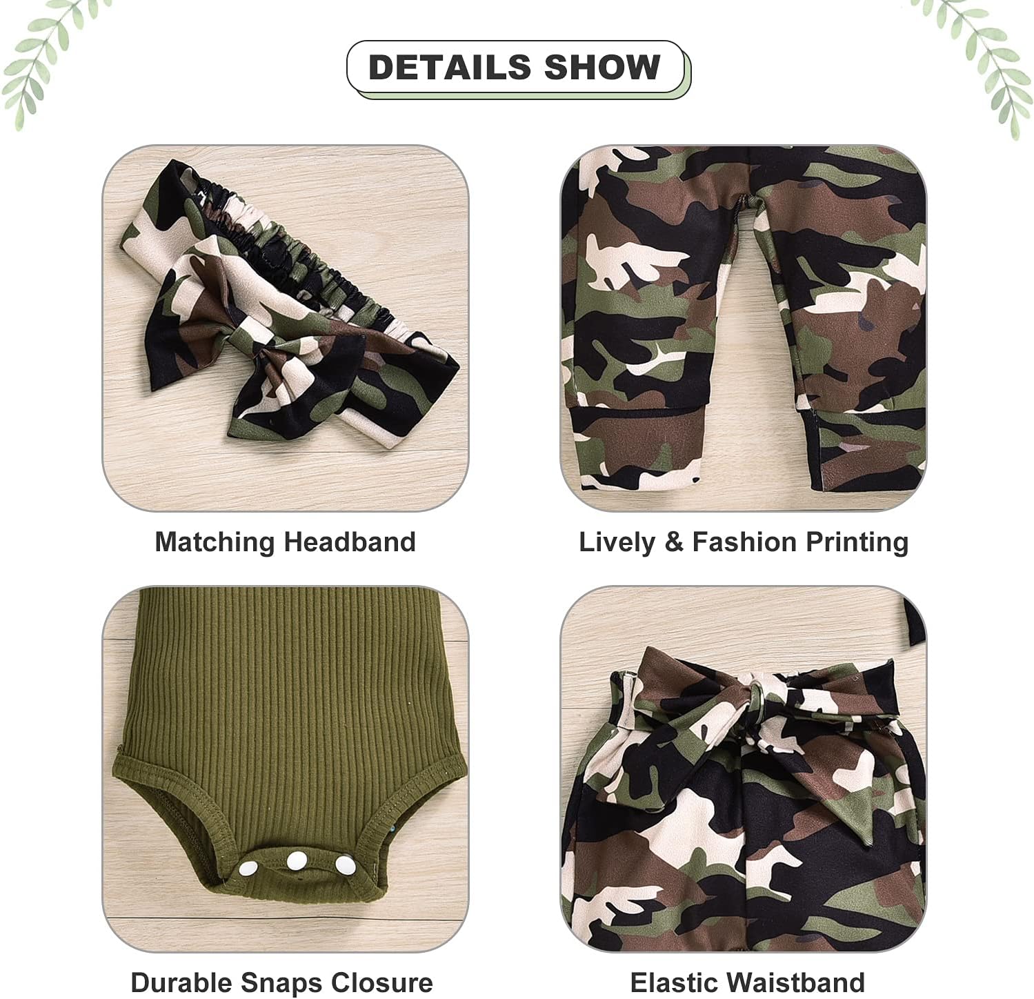 Aalizzwell Ribbed Romper for Newborns Preemies