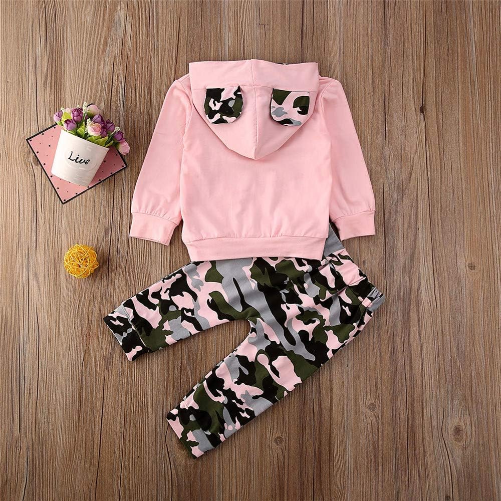FYBITBO Mamas Bestie 2Pcs Baby Girls Fall Winter Clothes Set