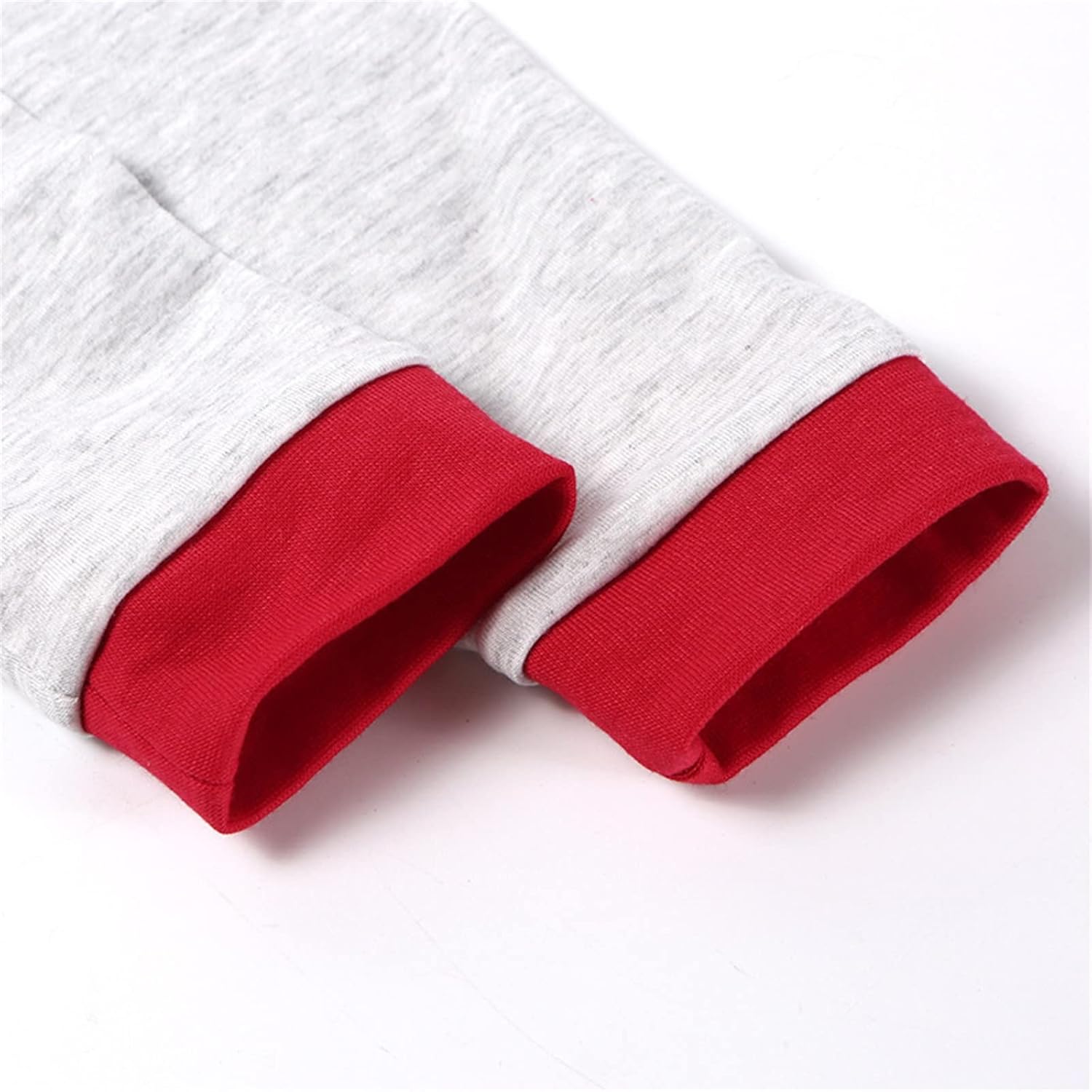 Perfect Christmas Outfit for Boys Girls Cartoon Santa Pullover Long Pants Set