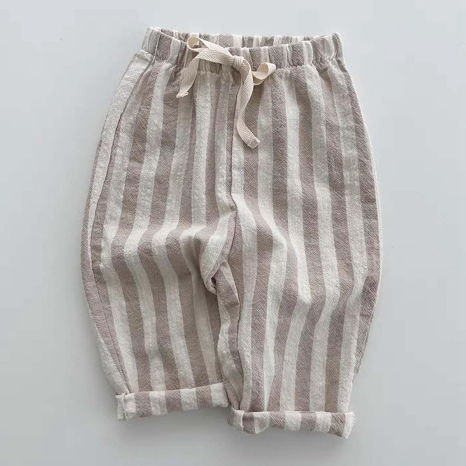 Adorable Striped Cotton Shorts for Babies