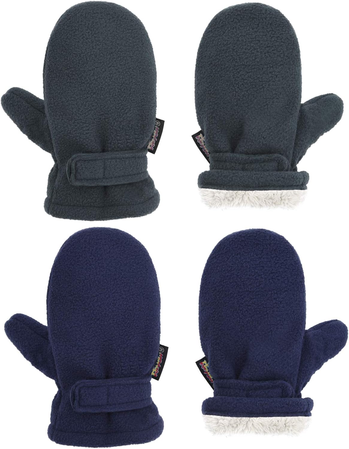Reyow Toddler Mittens Stay Cozy in Style