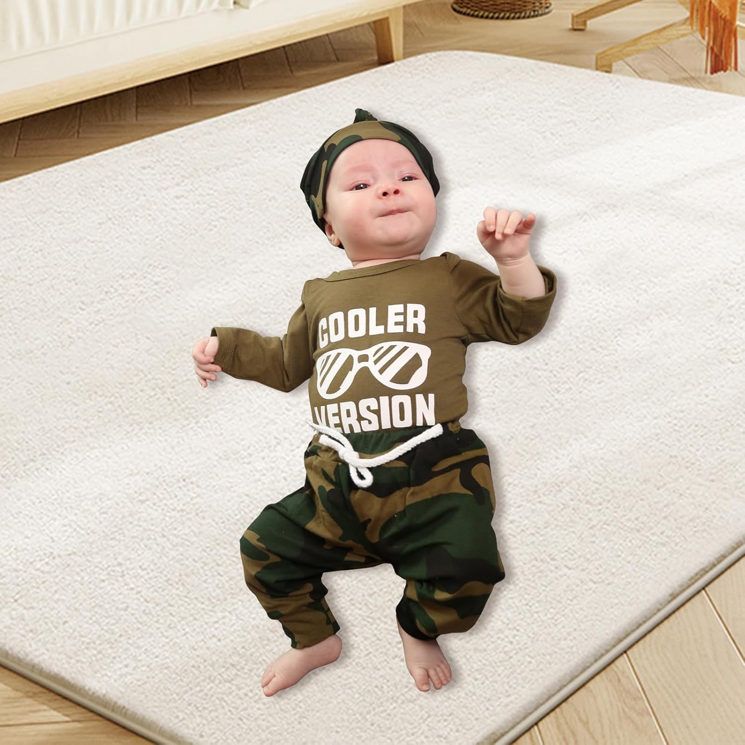 Lightweight Baby Romper Set