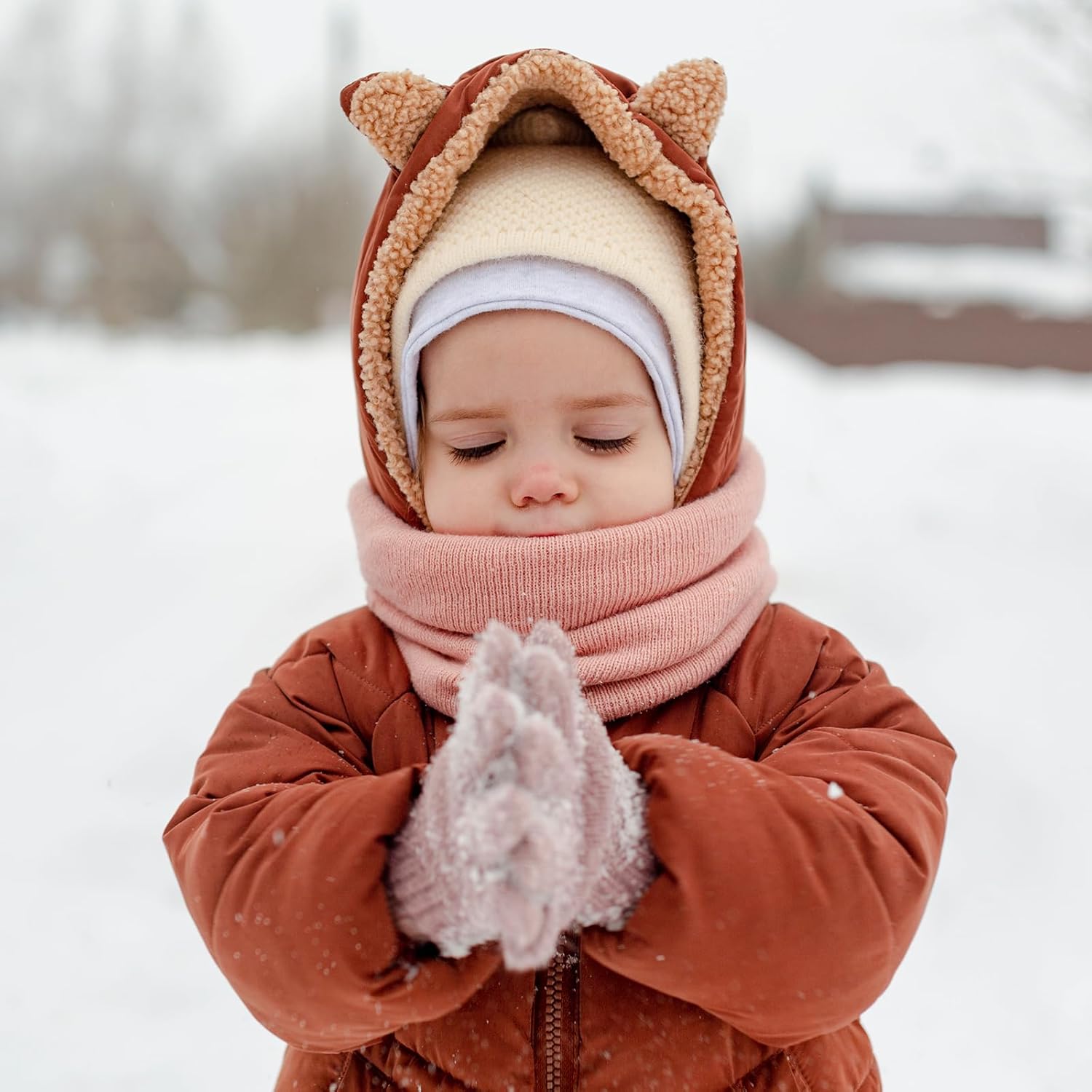 American Trends Toddler Magic Gloves Warm Huggies for Winter