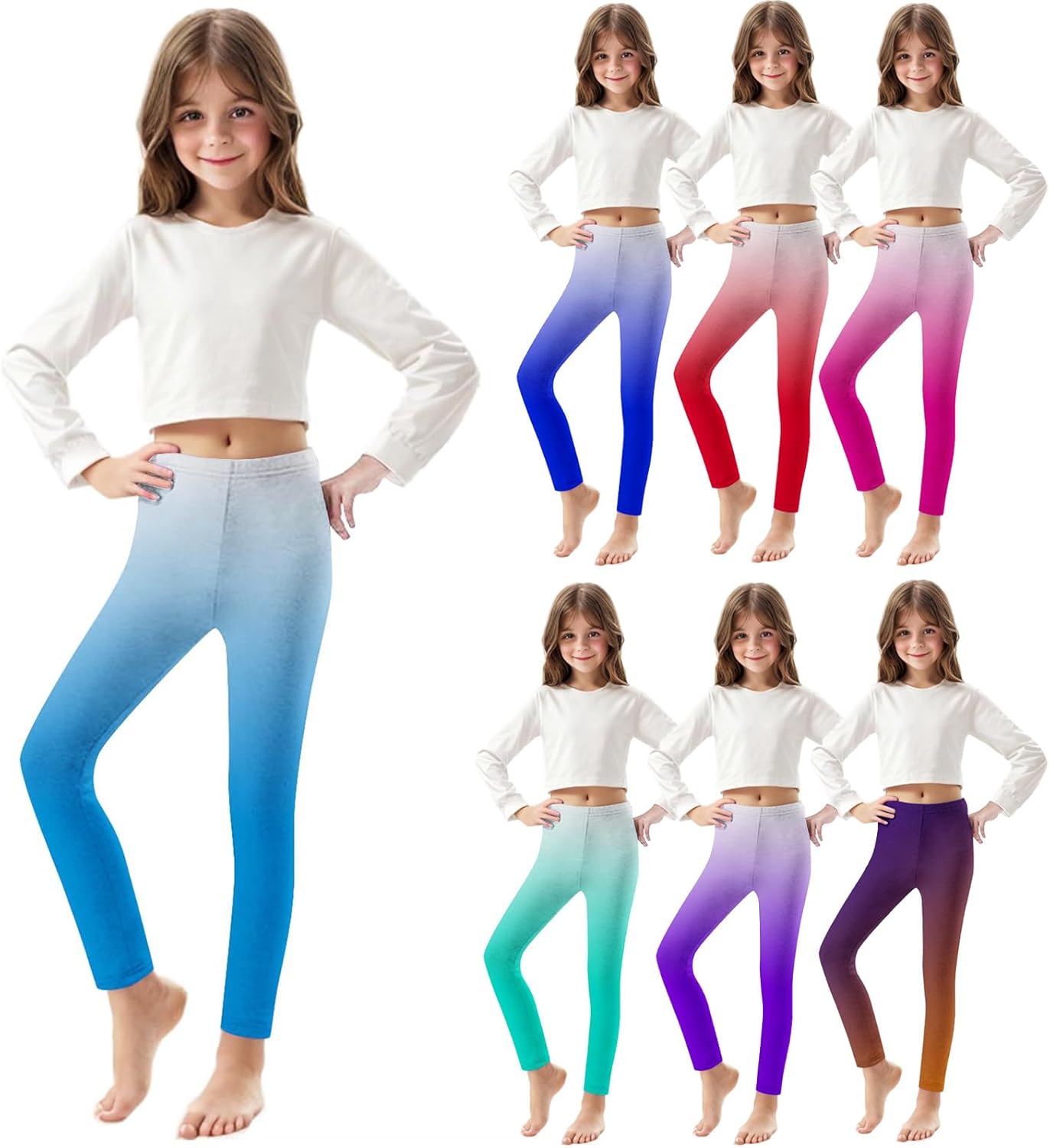 Ergonomic Gradient Mesh Leggings