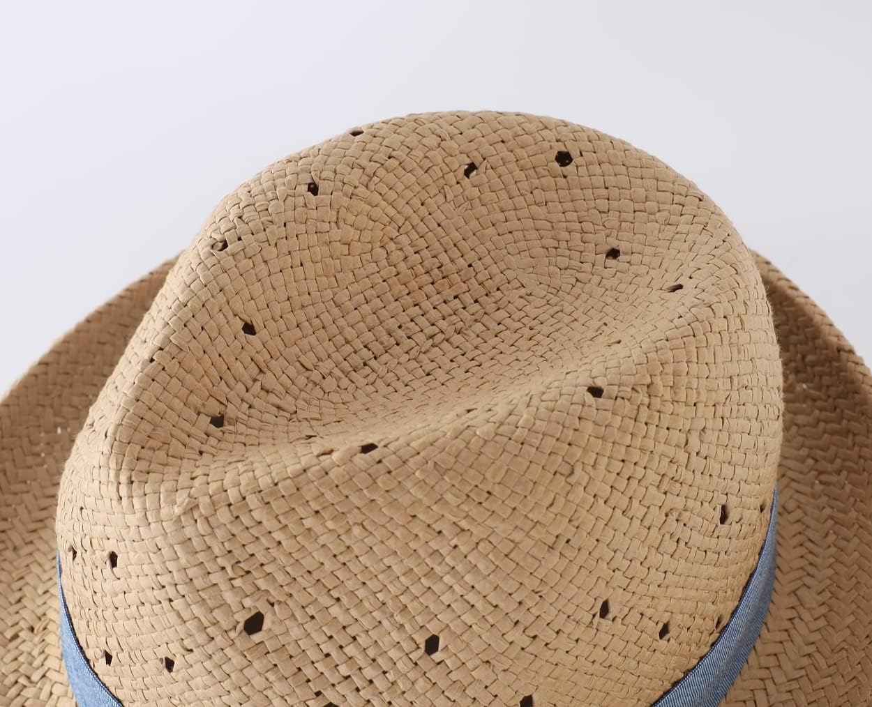 LLMoway Kids summer straw hat for toddlers and babies