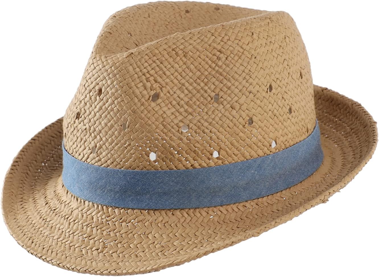LLMoway Kids summer straw hat for toddlers and babies