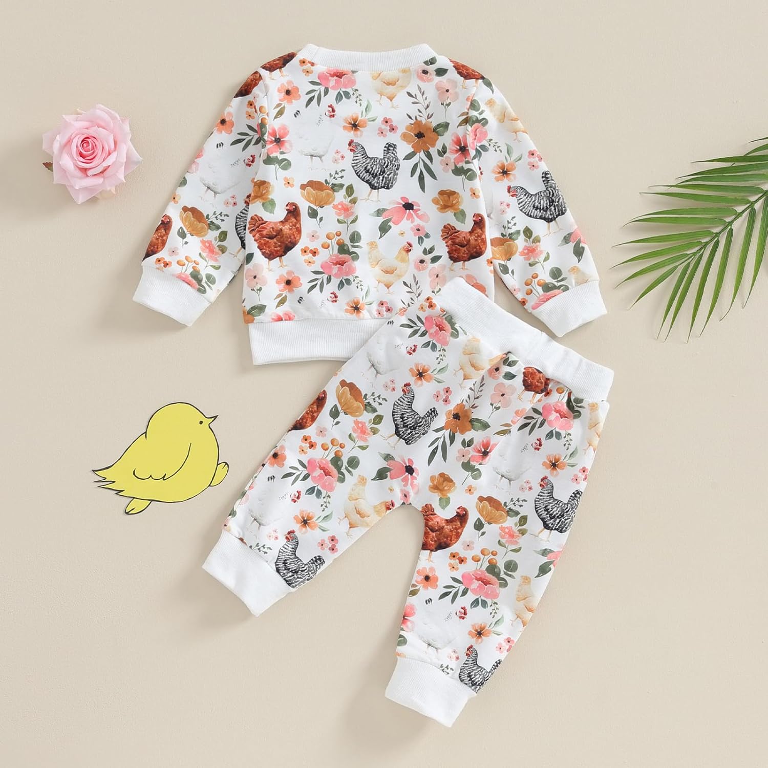 Floral Print Baby Sweaters - FallWinter for Toddler