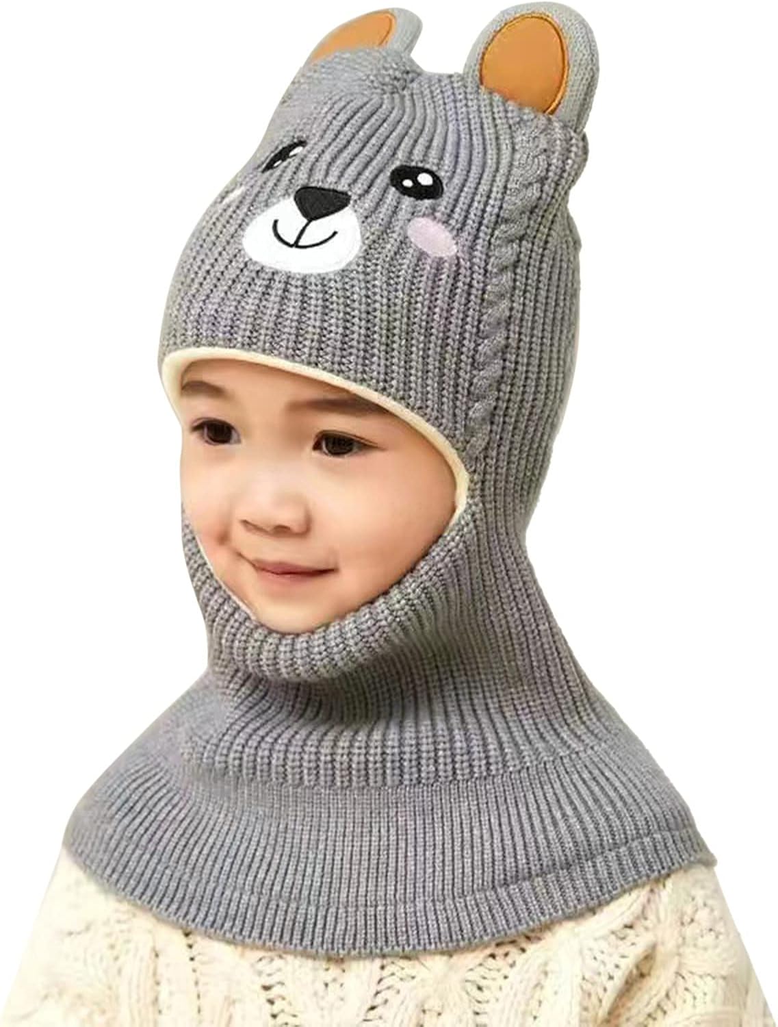 Wintry Baby Hat Scarf Set