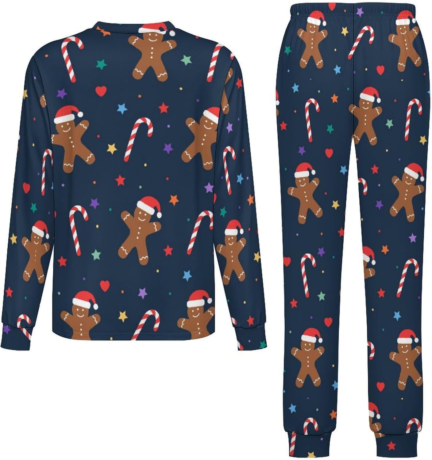 MEIKKO Thermal Base Layer Set for Kids Winter KidsSnowflakes