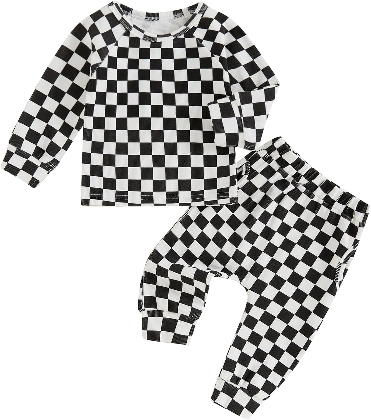 Toddler Autumn Outfit Set Boys Long Sleeve T 2