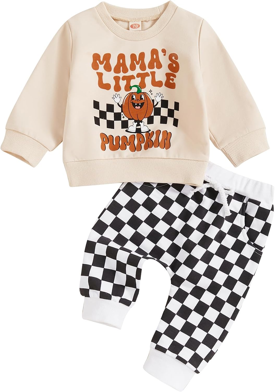 Halloween Toddler BoysghostPumpkin Outfit