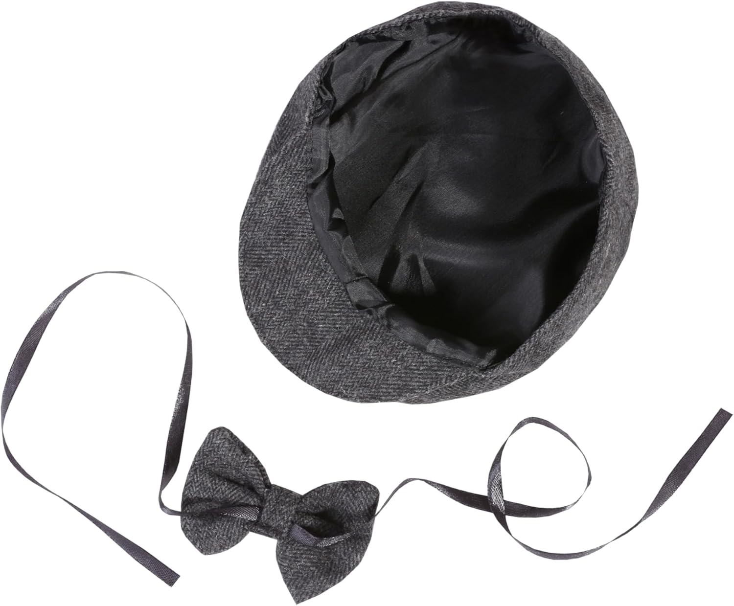 Matissa Flat Cap Bow Tie Set for Babies