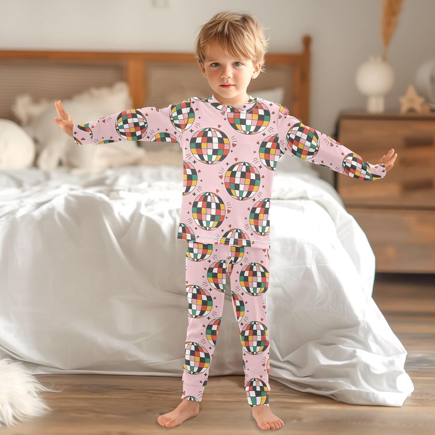 WIFIU Pajama Set Soft Comfortable