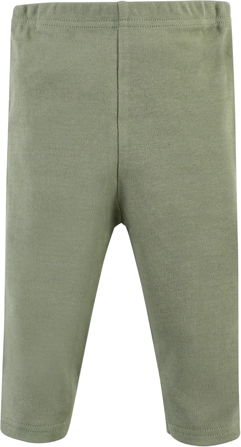 Hudson Baby Unisex Cotton Bodysuit Pant and Bib Glimpse