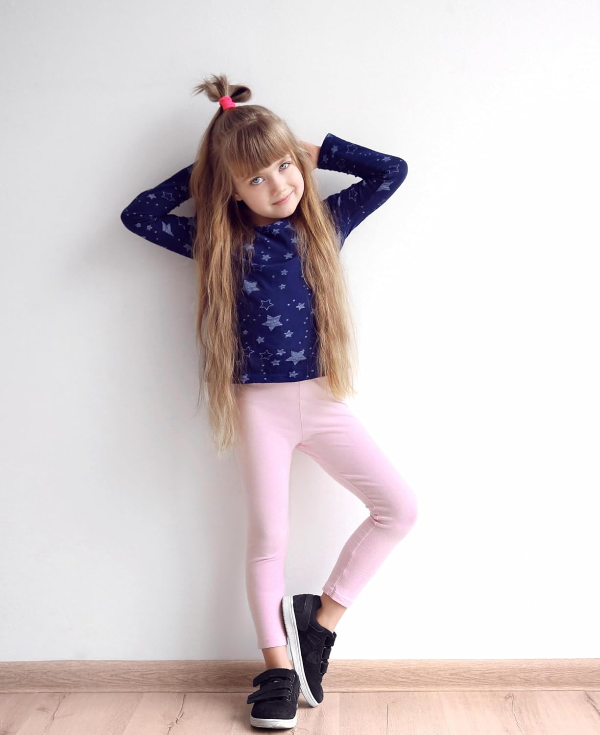 Comfortable Kids Leggings Unisex 6-Pack